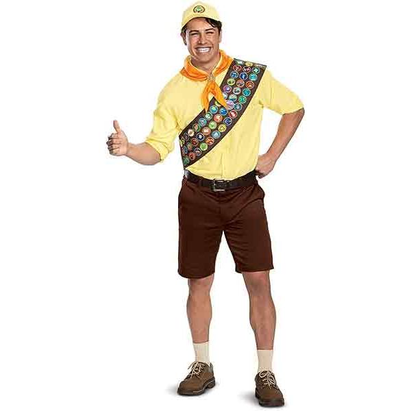 ディズニー カールじいさんの空飛ぶ家 ラッセル コスプレ 大人 コスチューム アクセサリー セット ハロウィン イベント 仮装