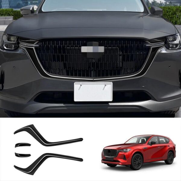 新型マツダ CX-60 グリルガーニッシュ KH系 CX60 PHEV 25S XD アクセサリー MAZDA CX 60 カスタム 外装 グリルカバー