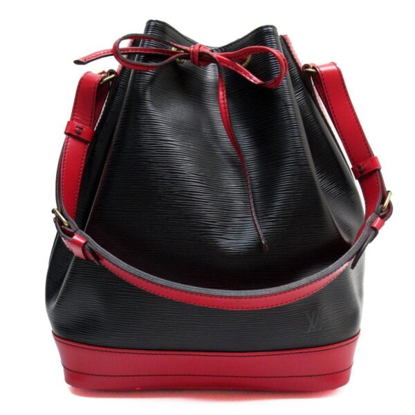 ルイ ヴィトン LOUIS VUITTON ショルダーバッグ エピ ノエ エピレザー ブラック/レッド