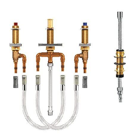 特別価格Moen 9793 Two-Handle Roman Tub Adjustable Valve with Shower Diverter， 1/2-Inch CPVC PEX Connection 141［並行輸入］並行輸入