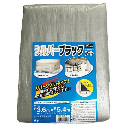 シルバーブラックシート１０×１０ｍ