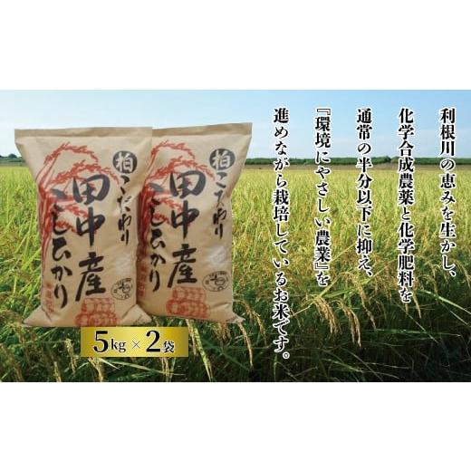 ふるさと納税 千葉県 柏市 柏こだわり田中産コシヒカリ　10kg
