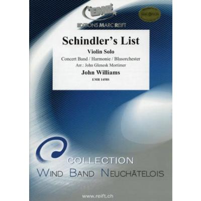 [譜] シンドラーのリスト(ジョン・ウィリアムズ) 吹奏譜(Schindler's List)《輸入譜》