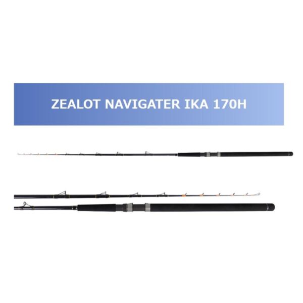ZEALOT NAVIGATER IKA 170H アマノ釣具 石廊崎 大山沖 スルメイカ ３００号対応 ナビゲーターイカ［12-23-048526］