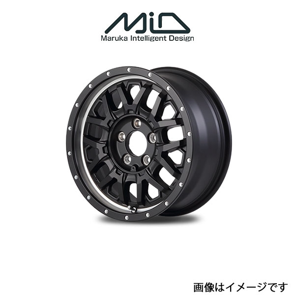 MID ナイトロパワー M27グレネード アルミホイール 4本 ハスラー MR系(15×5J 4-100 INSET48)NITRO POWER M27 GRENADE