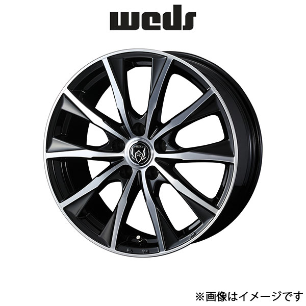ウェッズ ライツレー MG アルミホイール 1本 アクセラ BM/BY系 17インチ ブラックメタリックポリッシュ 0039917 WEDS RIZLEY MG