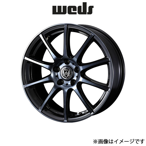 ウェッズ ライツレー KC アルミホイール 1本 RAV4 50系 17インチ ブラックポリッシュBC 0040524 WEDS RIZLEY KC