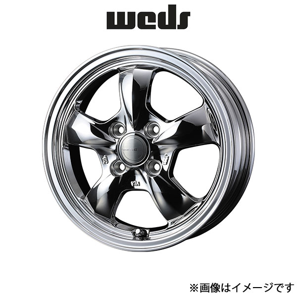 ウェッズ グラフト 5S アルミホイール 1本 ミニキャブトラック U60系 12インチ ブライトスパッタリング 0041111 WEDS GYRAFT 5S