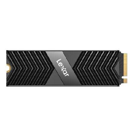 Lexar Professional 2TB NM800 PRO with Heatsink M.2 2280 PCIe Gen4x4 NVMe SSD， Read Speeds Up to 7500MB/s， for Gamers and Creators (LNM800P(並行輸入品)