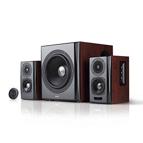 Edifier S350DB 2.1ch ブックシェルフスピーカー 8インチサブウーファー付き Bluetoothv5.0aptX アクティブスピーカーアンプ内蔵