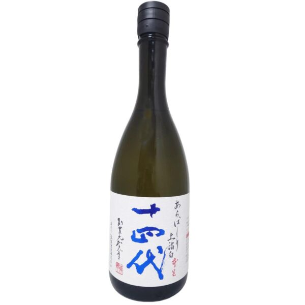 クール便発送 2025年瓶詰め 十四代 純米大吟醸 あらばしり 上諸白 本生 720ml 高木酒造 山形県 東北 フルーティー もろはく 四合瓶 純大 日本酒 地酒 ギフト