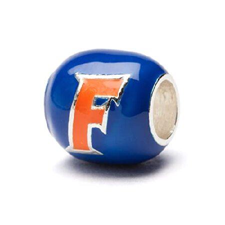Stone Armory | University of Florida Bead | Stainless Steel Jewelry | UF Charm | University of Florida Gifts | Fits Most Charm B　並行輸入