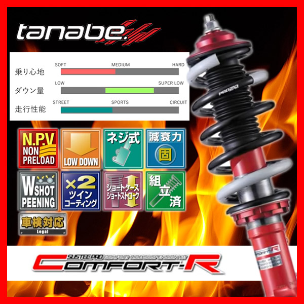 TANABE CR 車高調 アクセラスポーツ BM5FS 2013/11〜2016/07 CRBM5FSK