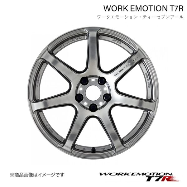 WORK EMOTION T7R スバル レガシィ 2.5i DBA-BR9 1ピース ホイール 1本