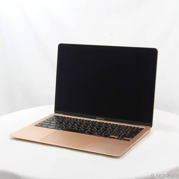 〔中古〕Apple(アップル) MacBook Air 13.3-inch Early 2020 MVH52J／A Core_i5 1.1GHz 8GB SSD512GB ゴールド 〔10.15 Catalina〕〔198-ud〕
