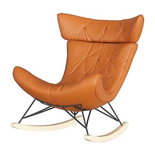 シングルソファーとリビングルームのエスカルゴチェアは簡単に家庭用怠け者のソファーの小さな部屋型揺り椅子です