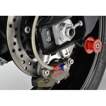 リアキャリパーサポート シルバー AGRAS（アグラス） GSX-R600